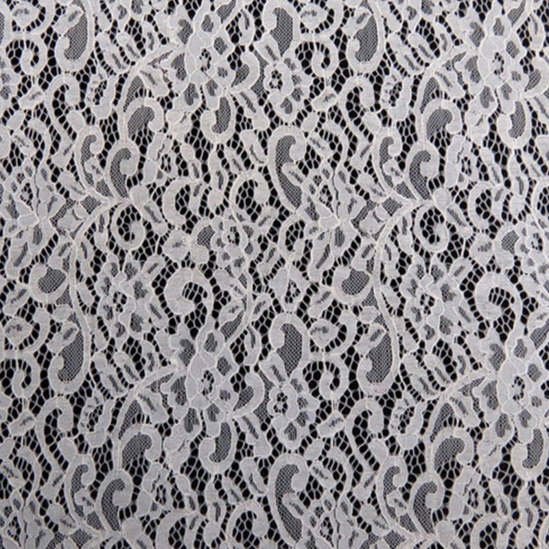 Lace Fabric Dress Cutwork Nylon for Women's Wear Wholesale Supplier 7